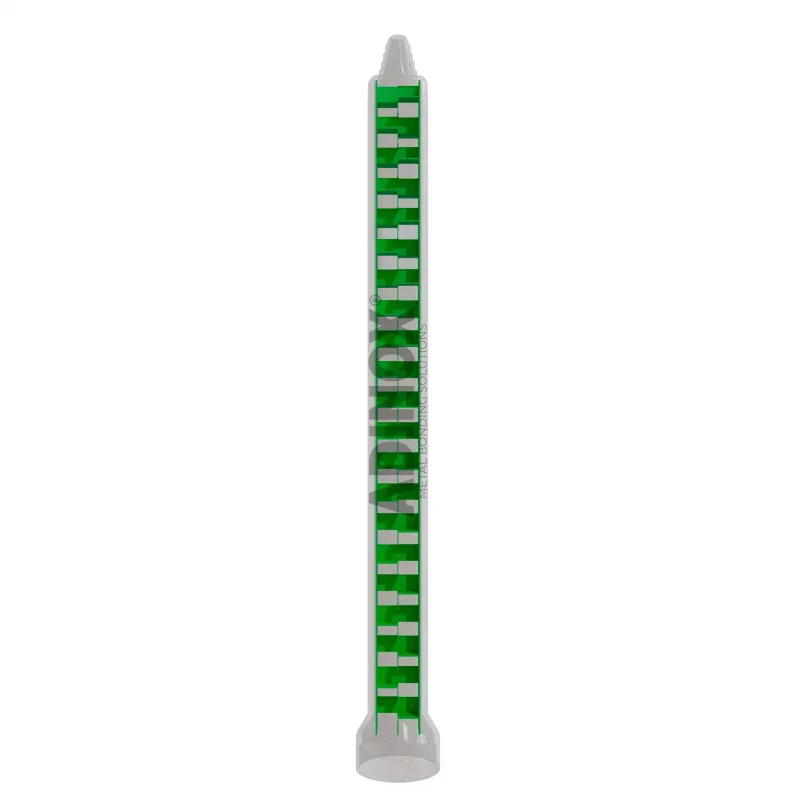 Boquilla mezcladora cuadrada, 24 elementos, relación 1:1 para cartuchos de 400 ml