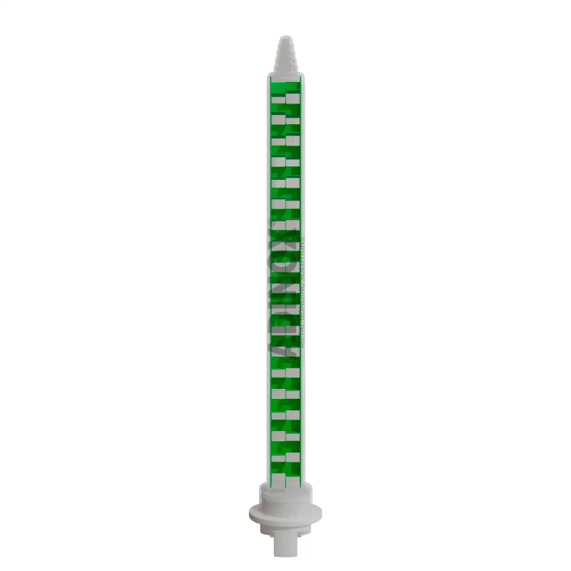Boquilla mezcladora cuadrada, 24 elementos, relación 1:1 para cartuchos de 400 ml