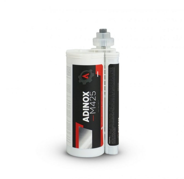 Adhesivo estructural de metacrilato, curado medio, color negro 490 ml, ADINOX® M425