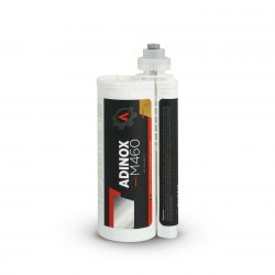 Adhesivo estructural de metacrilato, curado lento, color negro 490 ml, ADINOX® M460