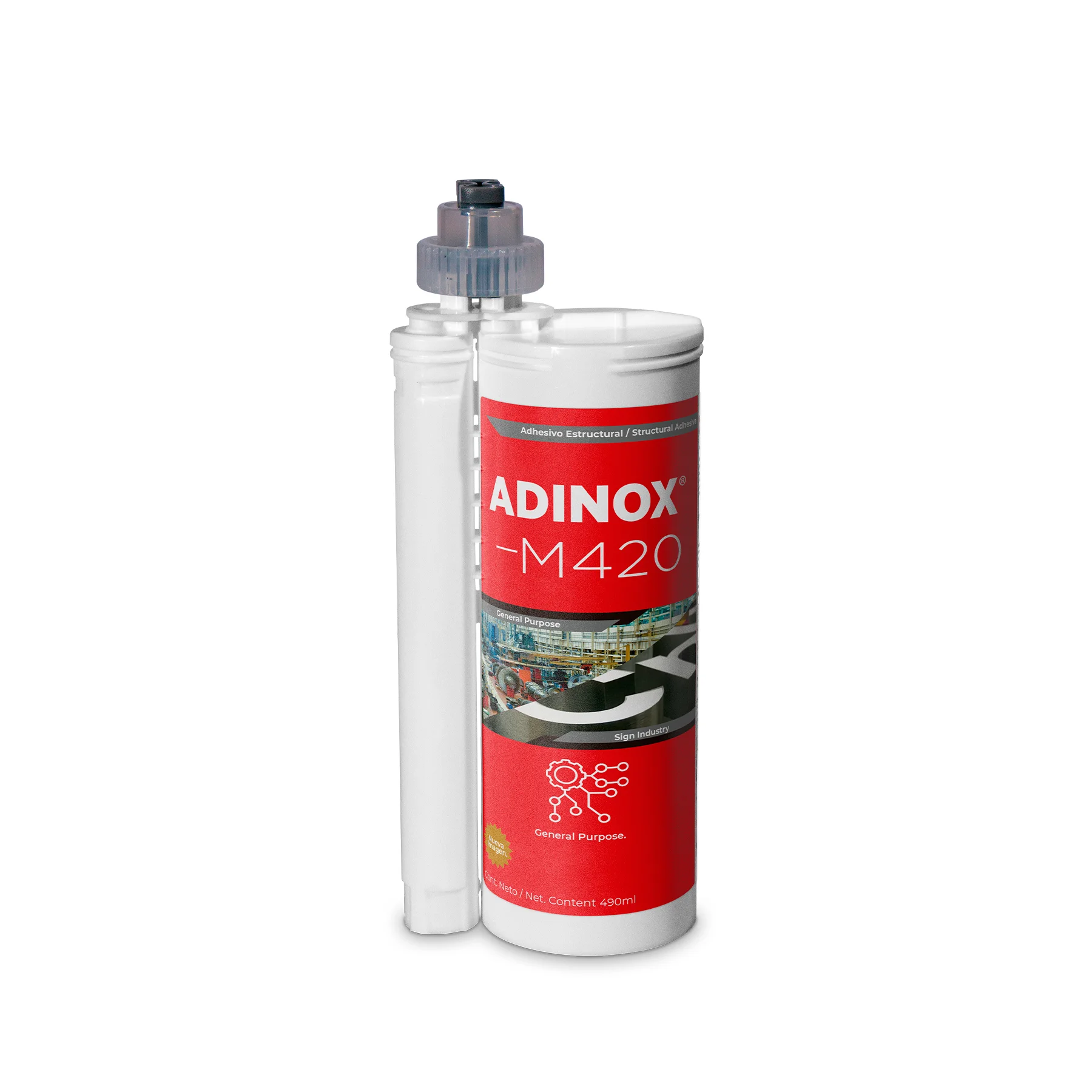 adinox-m420-pegamento-mma-490-ml ADINOX M420 pegamento MMA metacrilato 490 ml