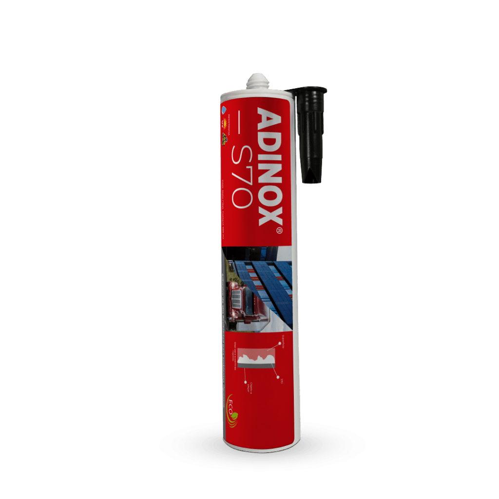 Cartucho de pegamento para acero galvanizado, ADINOX S70