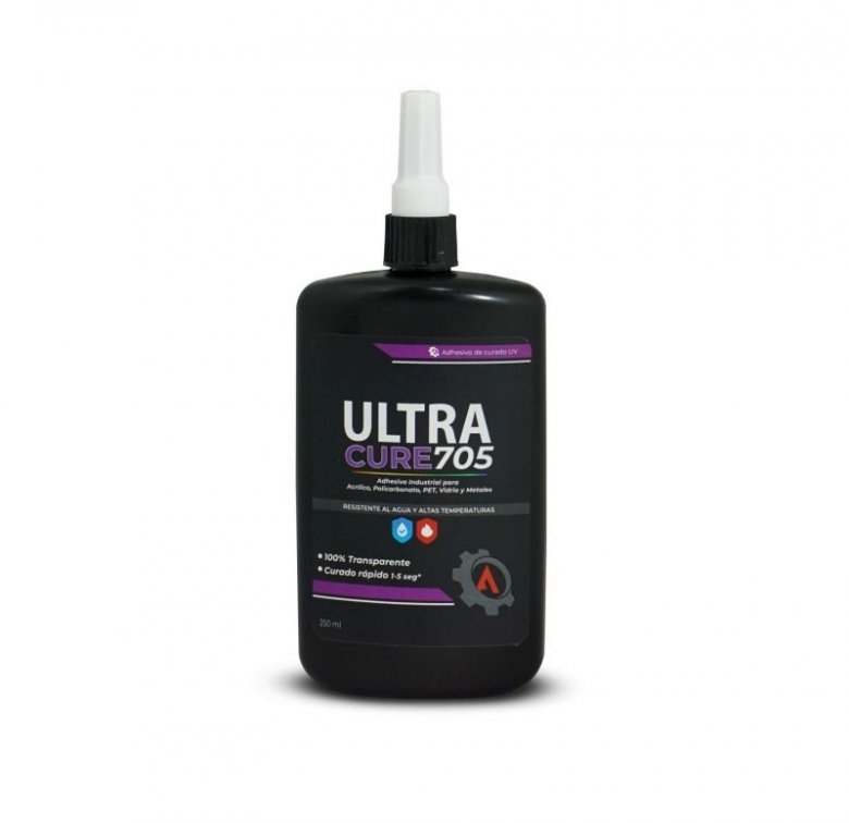 Adhesivo UV para pegar acrílico y metal, ULTRACURE® 705