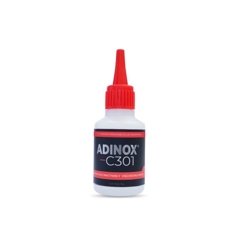 Adhesivo instantáneo superficies inactivas, ADINOX® C301