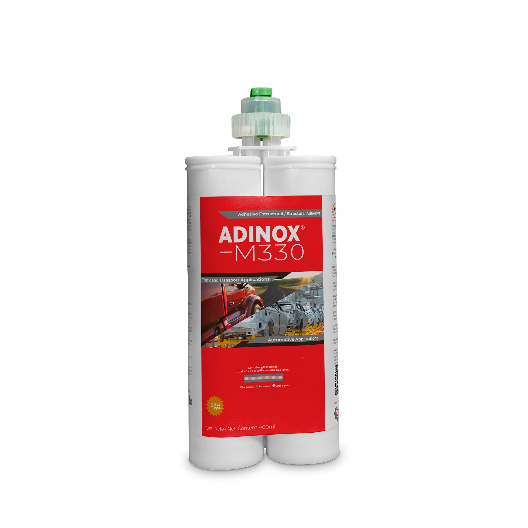 ADINOX M330 adhesivo estructural máxima dureza