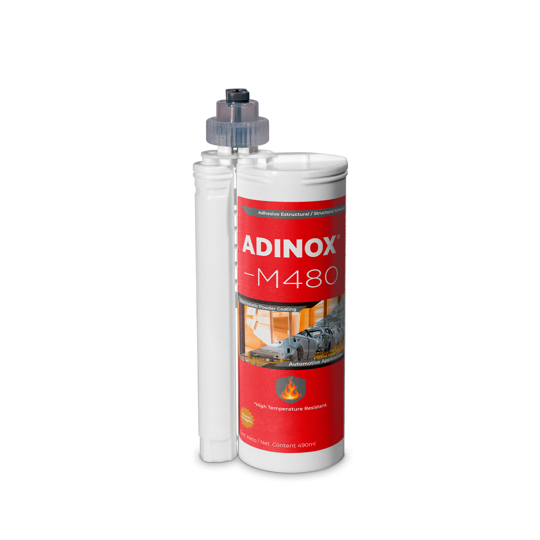 ADINOX M480 adhesivo estructural para acero galvanizado